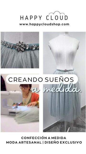 El nacimiento de una falda de tul de ensueño 💫

Cada prenda que creo es única, hecha con cariño y atención a cada detalle. Esta vez, me encargaron una falda de tul espectacular, con un vuelo increíble y un acabado etéreo, ideal para quienes buscan una pieza especial y atemporal. 💖

✨ ¿Te imaginas llevando una prenda hecha a medida, solo para ti? ✨

📍 Diseñado y confeccionado en Castellón, con envíos a Valencia y toda España.

🔹 Si sueñas con una prenda única para un evento, ¡hablemos! 📩💬

💭 ¿En qué color la llevarías? Cuéntamelo en los comentarios. 👇

#ModaArtesanal #FaldaDeEnsueño #DiseñoAMedida #SlowFashion #CosturaCreativa #HappyCloud #CastellónModa #ValenciaFashion #ModaHechaEnEspaña