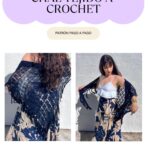 patron chal de crochet