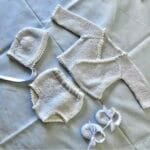 Conjunto de primera puesta para bebé recién nacido